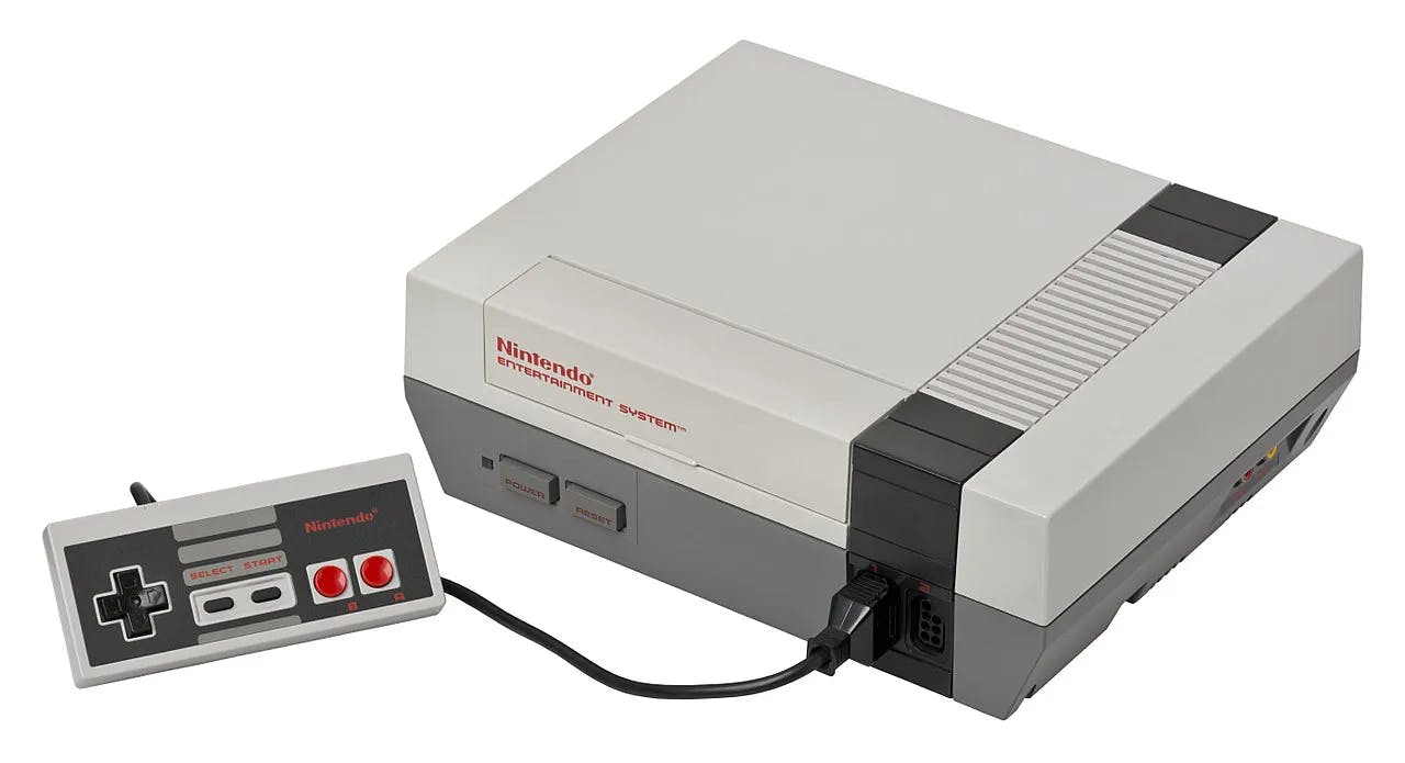 Nintendo Entertainment System console